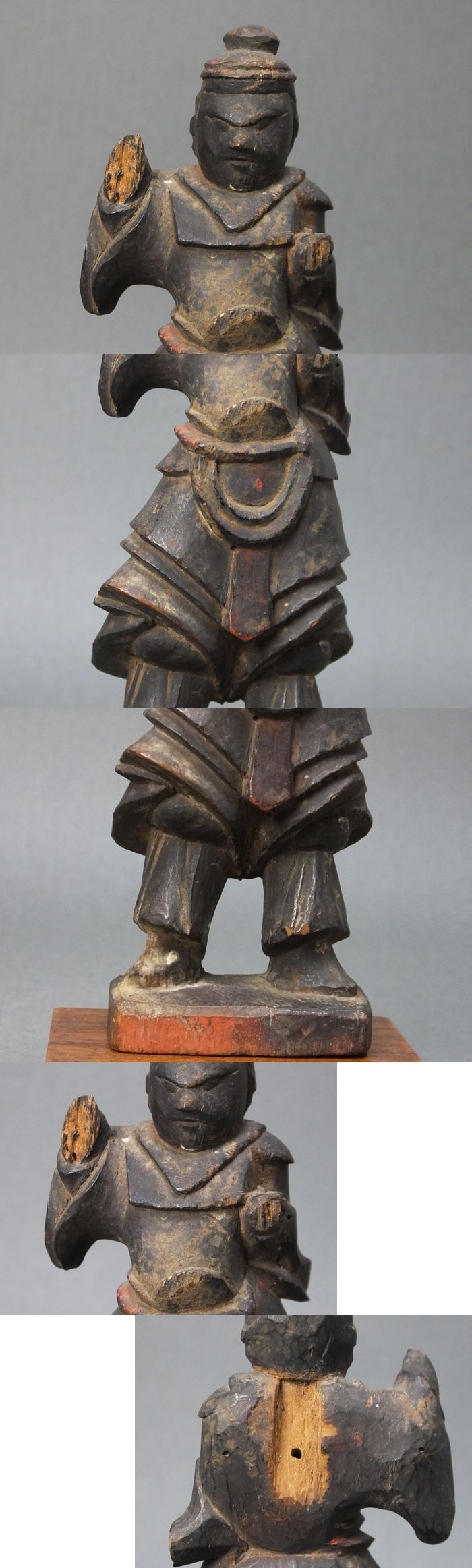 古童 - 木彫 毘沙門天立像 | 古美術品専門サイト fufufufu.com