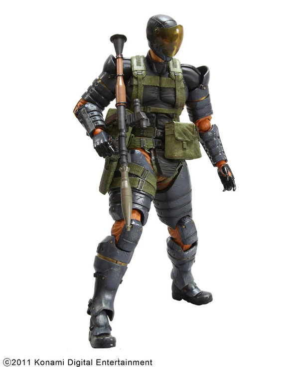 M.G.S.Peace Walker Play Arts Kai Vol.4 KAZUHIRA MILLER Many Large