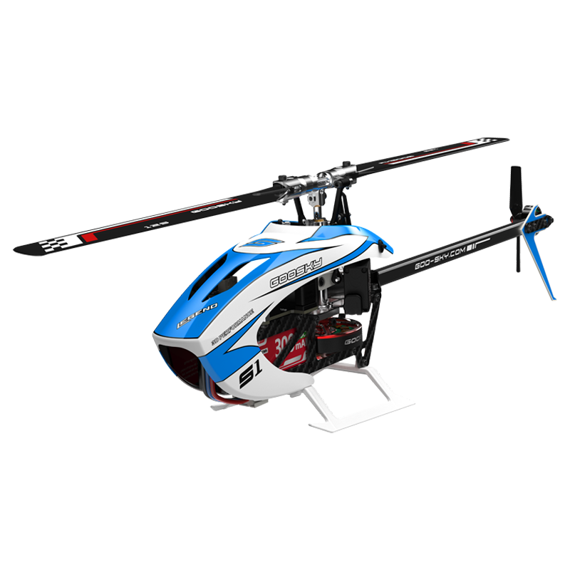 Goosky Legend S1 Helicopter (BNF) - Blue – HeliDirect