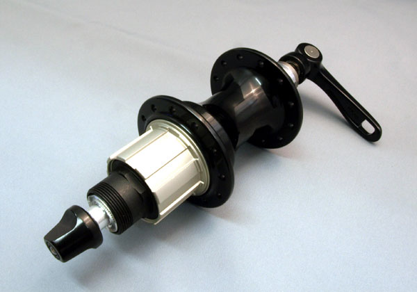 CYCLETECH-IKD : Bike Friday Custom Light Capreo Rear Hub Black