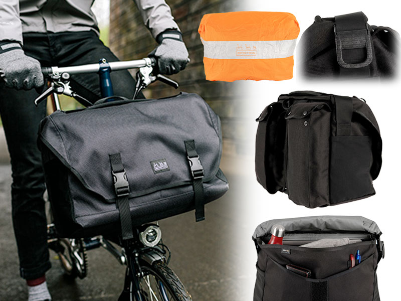 CYCLETECH-IKD : BROMPTON (Metro) Messenger Bag 23L Black