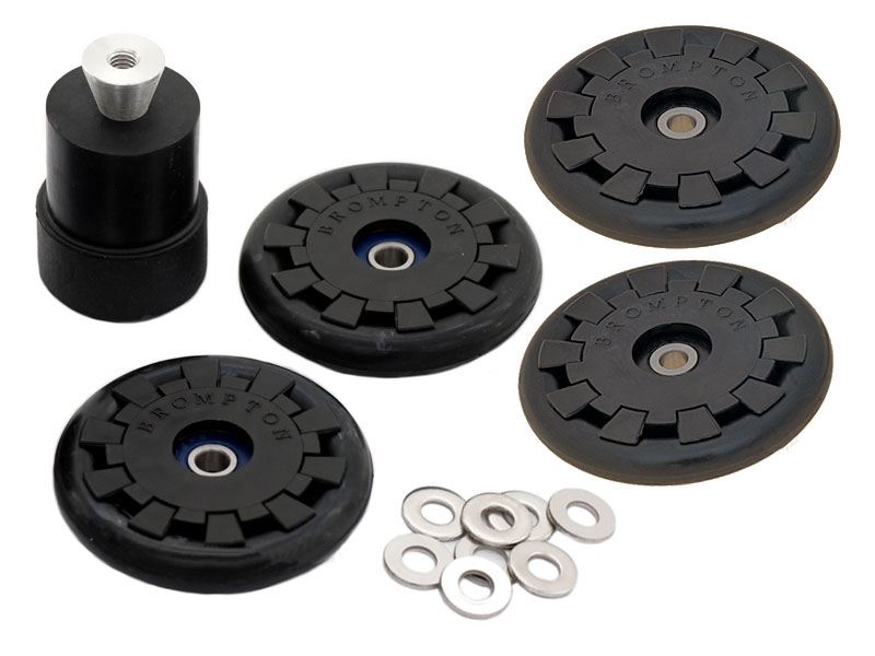 CYCLETECH-IKD : BROMPTON Eazy Wheel Set (bikes-with-rack)Version R