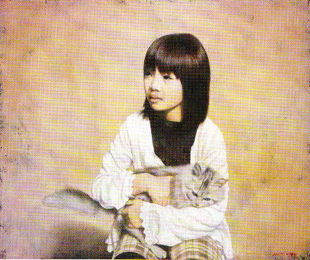 井上 司「緑陰」油彩画 F6 井上 司「緑陰」油彩画 F6