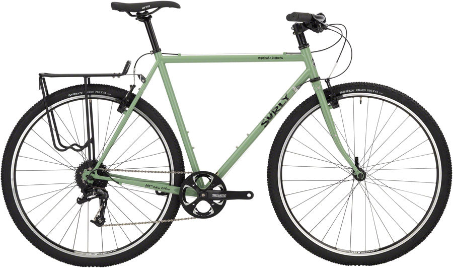 Surly Cross-Check Flat Bar Bike - Sage Green – Incycle Bicycles