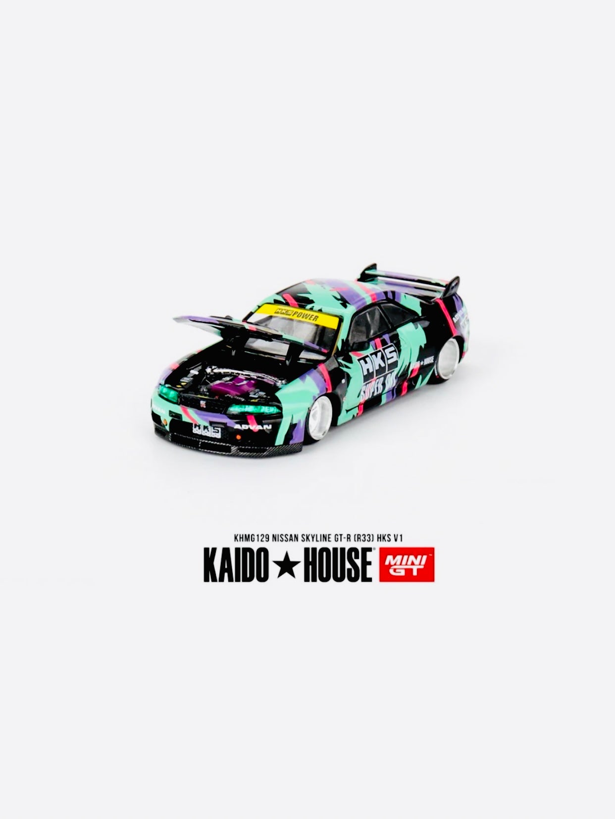 Mini GT x Kaido House Collab Factory Sealed Nissan Skyline GT-R
