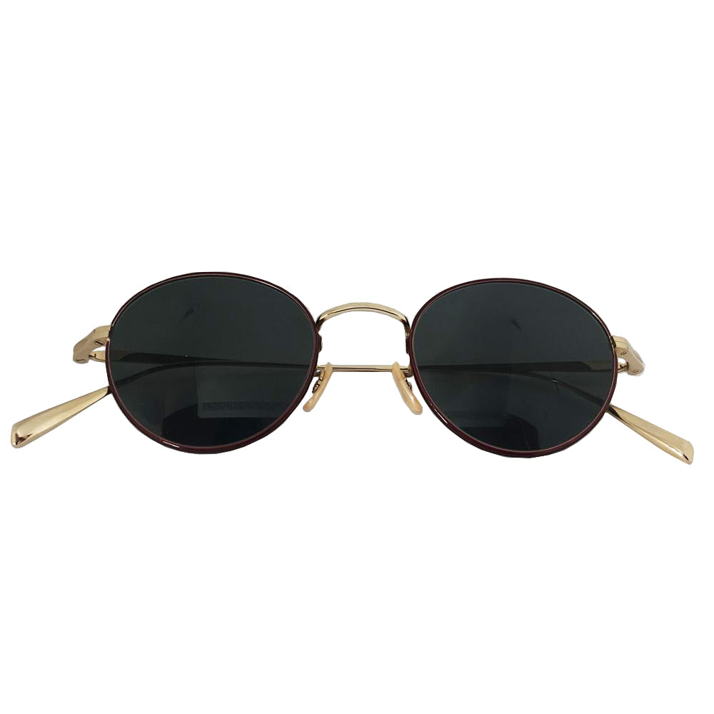 BJ Classic Sunglasses PREM-114S NT Gold & Red