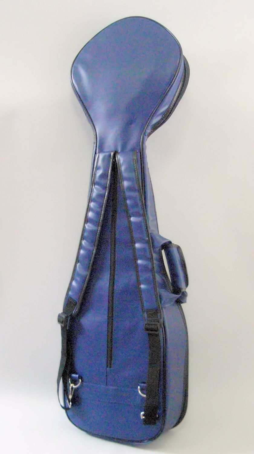 にちわ印「三味入れ君」 リュック式ソフトケース（津軽用） 赤・紺・黒