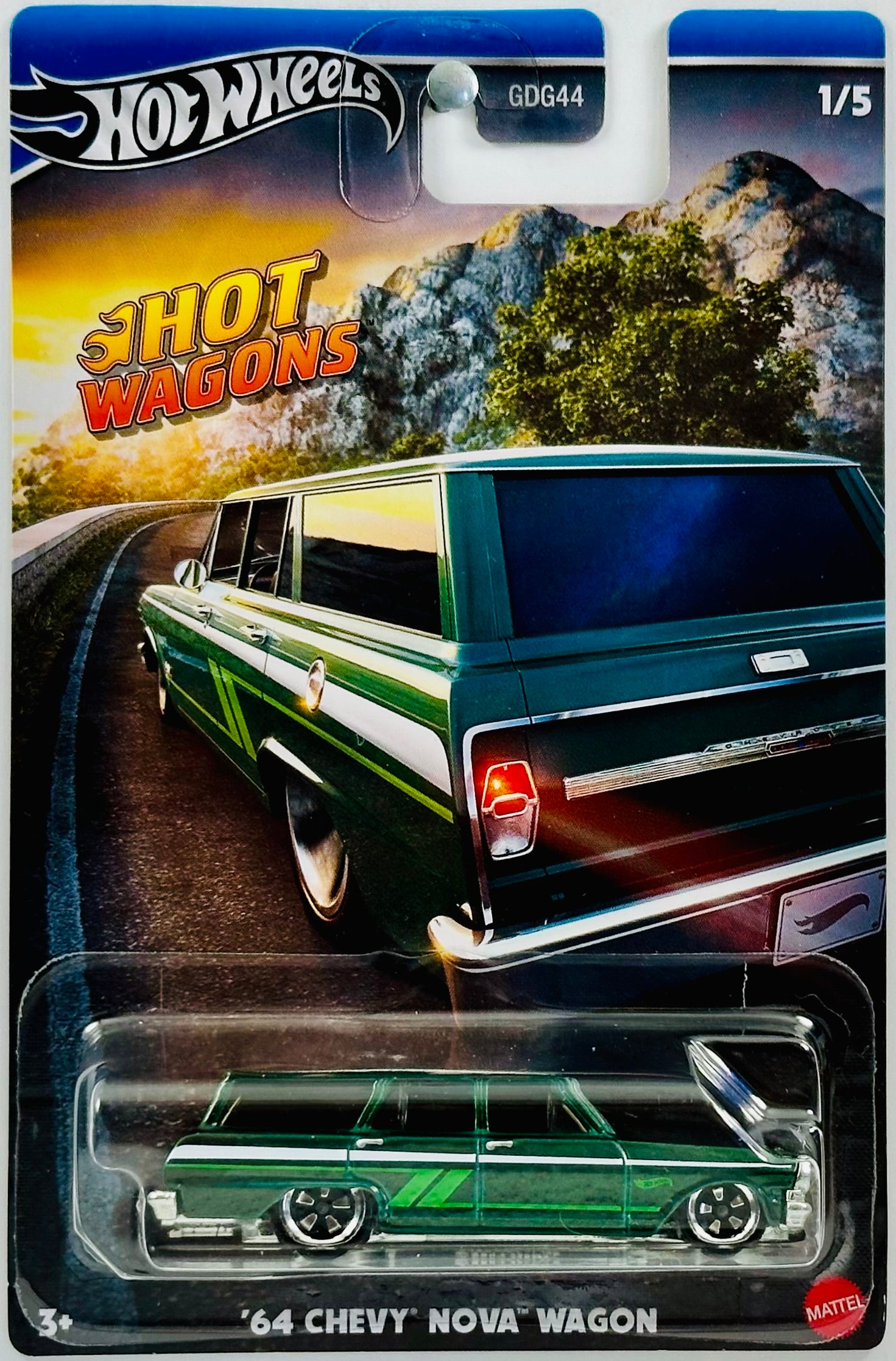 Hot Wheels 2024 - Hot Wagons 01/05 - '64 Chevy Nova Wagon - Dark