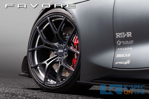 SilkBlaze FAVORE アルミホイール F710 19×9.5J +25 5H/112 φ66.6 MB