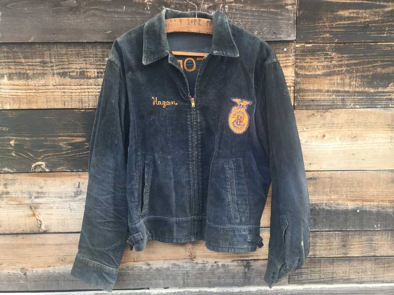 Vintage US古着、60年代、70年代 FFA 刺繍 JKT、ファーマーズ