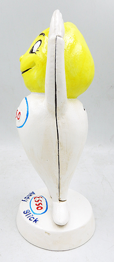 60'Sエッソボーイ鋳鉄製フィギュア貯金箱