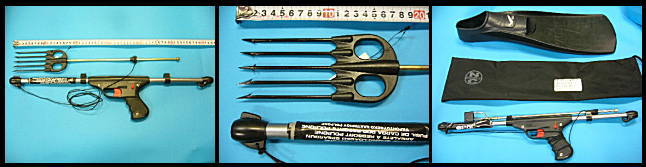 spearguns【SEA SNIPER・APNEA・RIFFE・Mares】