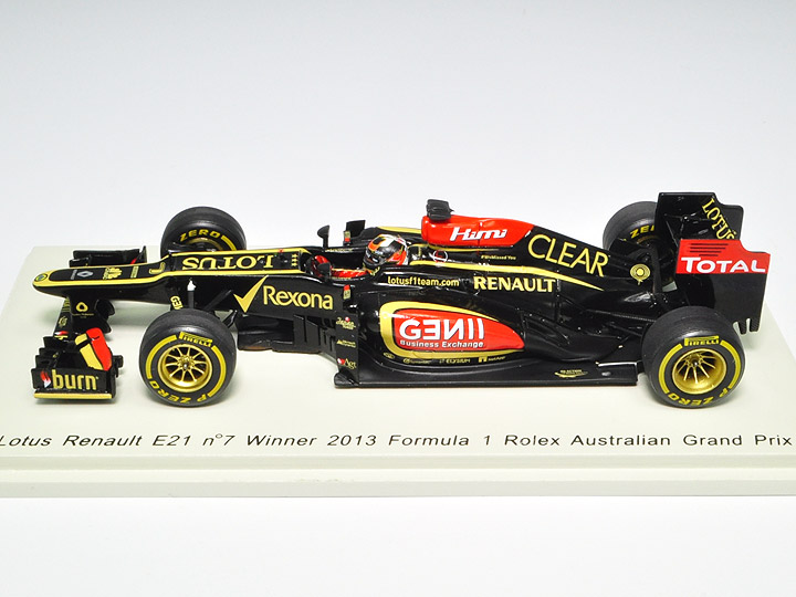 Spark/スパーク】1/43 Lotus E21 #7 2013 Kimi Raikkonen - ミニカー