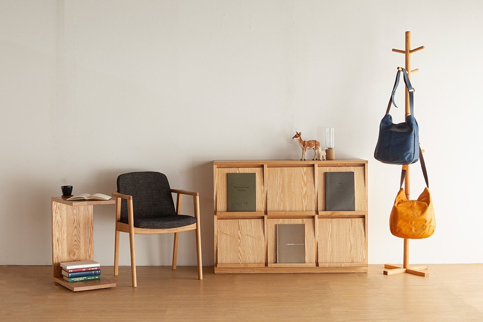 日常にさりげない温もりを。 [Woody / ウッディー] ハンガーラック