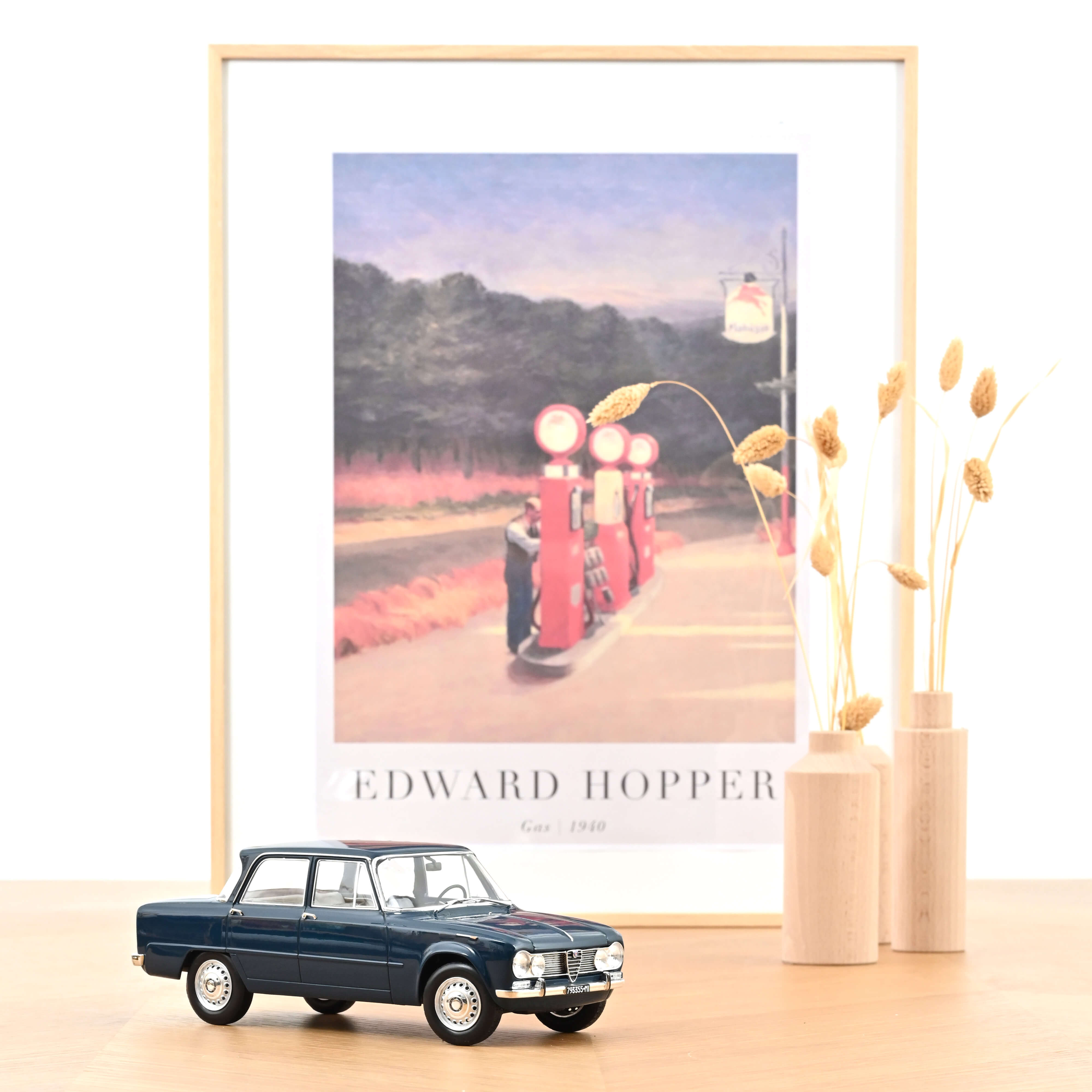 Alfa Romeo Giulia TI 1964 Petrol Blue 1:18 – Norev