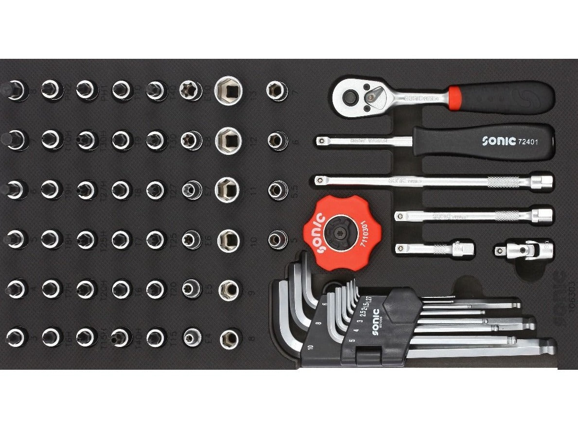 Sonic Foam System - Flank Socket Set 1/4