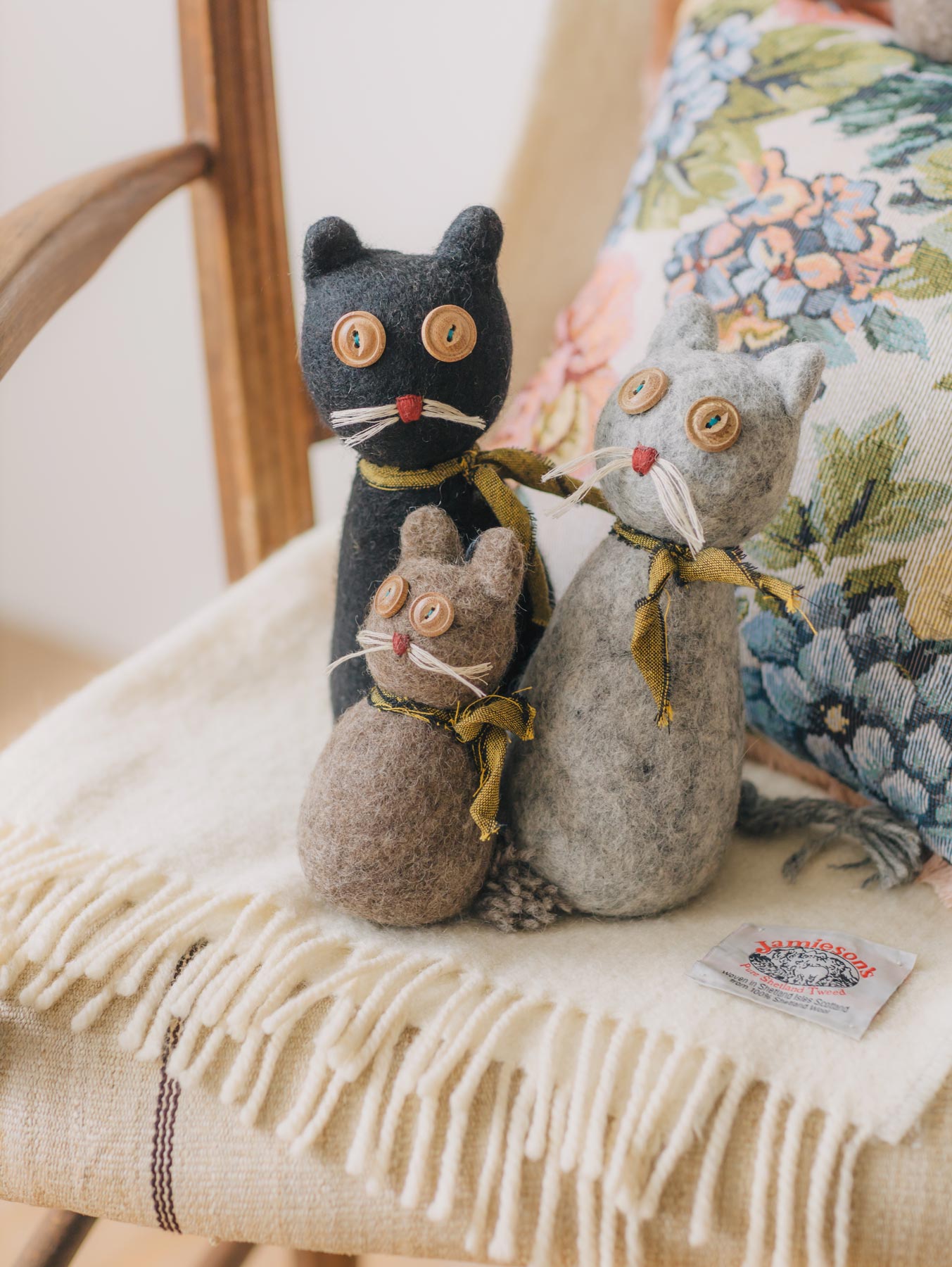 オルネコ・フェルトドール｜オブジェ・ぬいぐるみ｜オルネ ド フォイユ