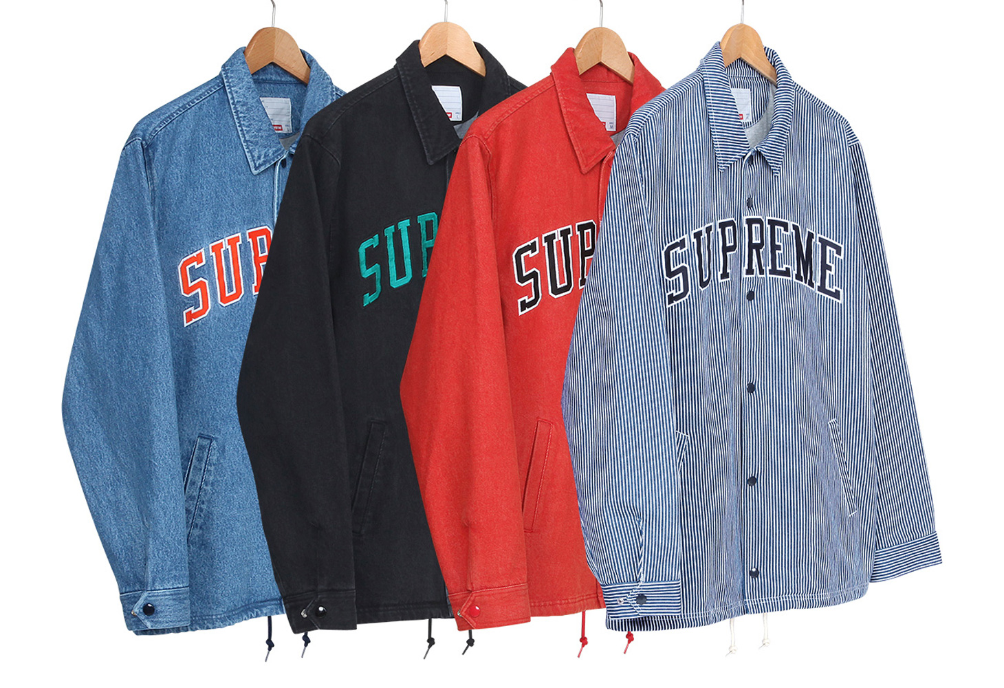 Supreme - Denim Coaches Jacket - ParkSIDER