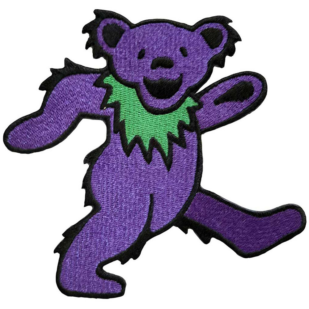 GRATEFUL DEAD グレイトフルデッド - Purple Dancing Bear / ワッペン