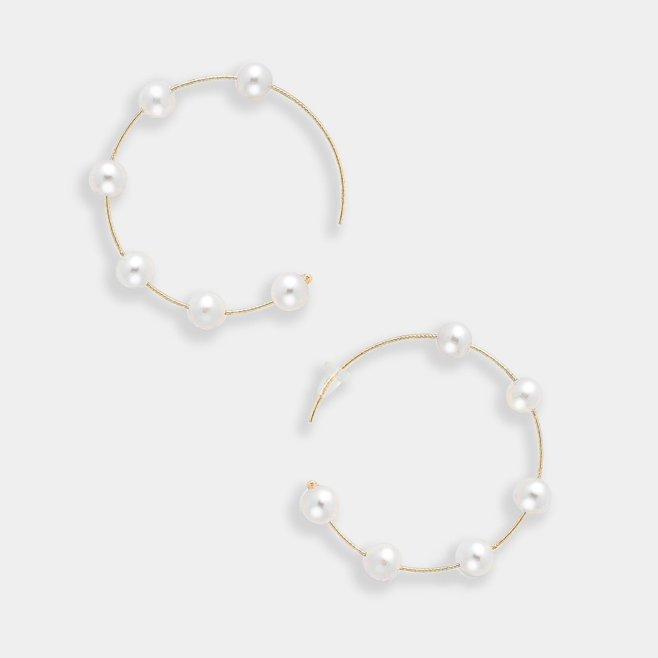 Dot Pearl Hoop Pierce – Pearlish