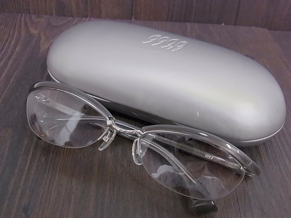 999.9 M-07 所ジョージさん同型】999.9 M-07 希少クリア