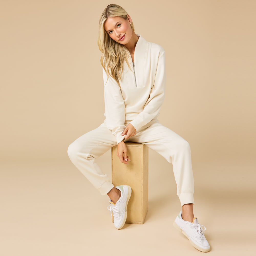 DreamTech ¼ Zip Jogger Set – Softies