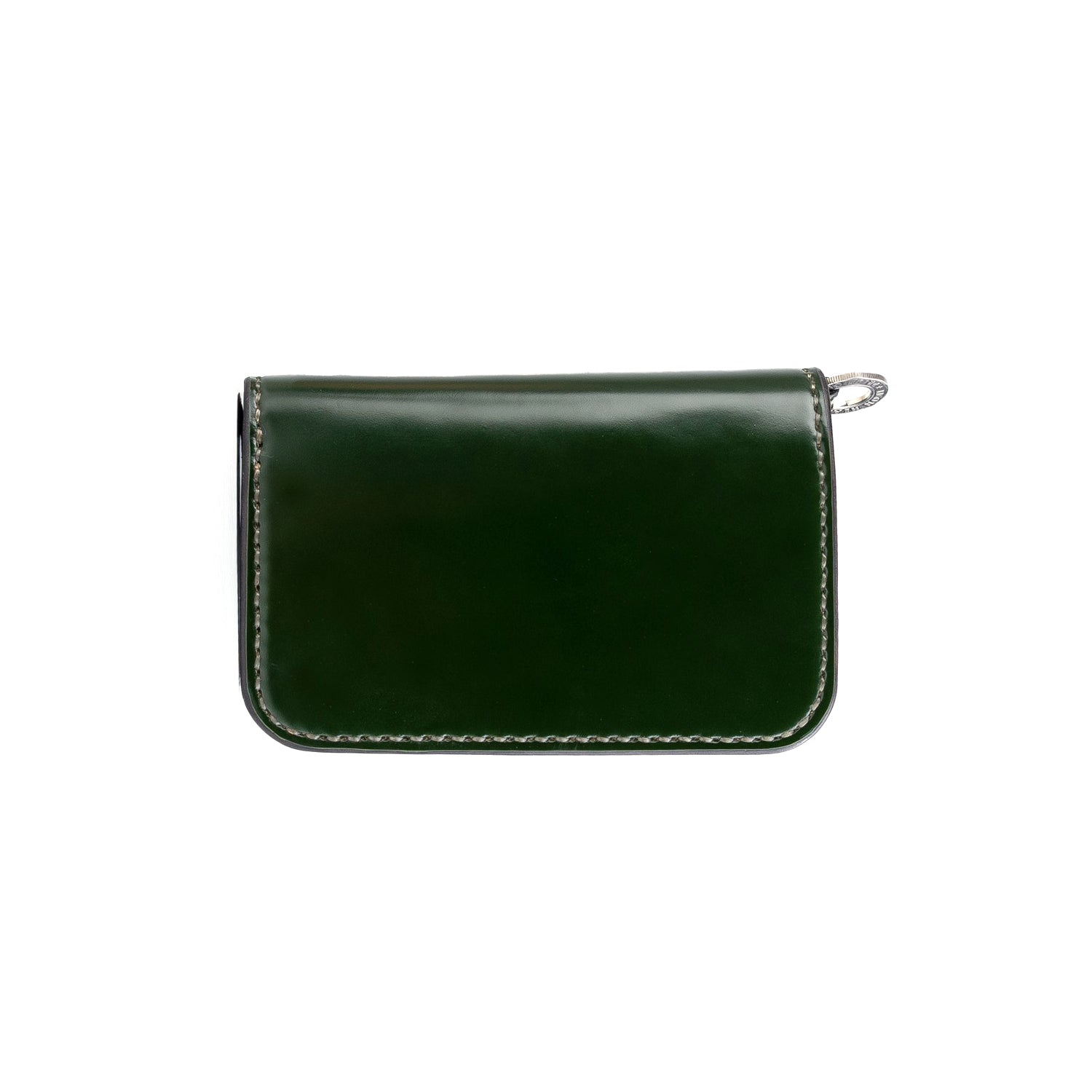 Iron Heart IHG-02-GRN Medium Shell Cordovan Wallet Green