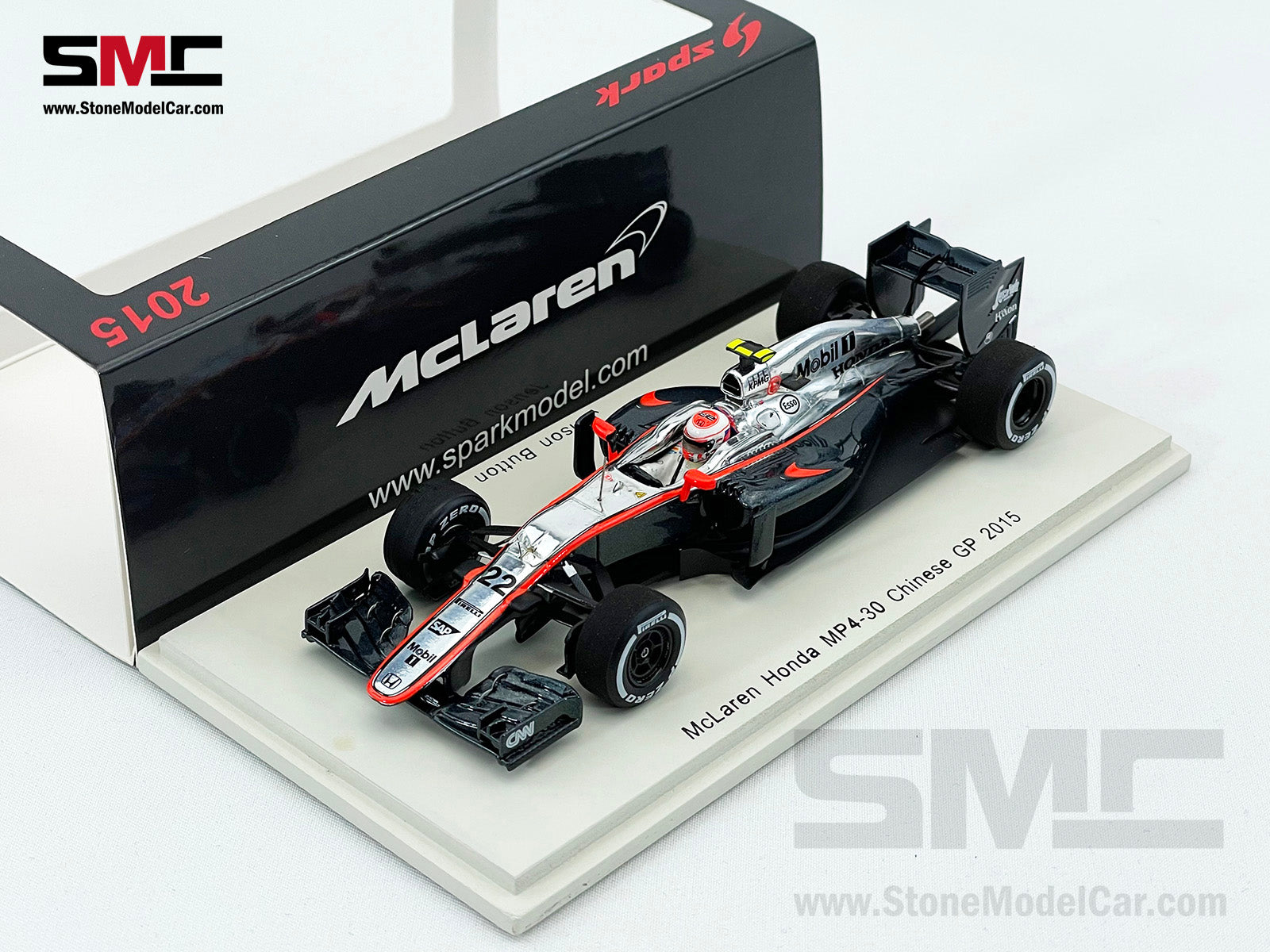 McLaren Honda F1 MP4-30 #22 Jenson Button Chinese GP 2015 1:43