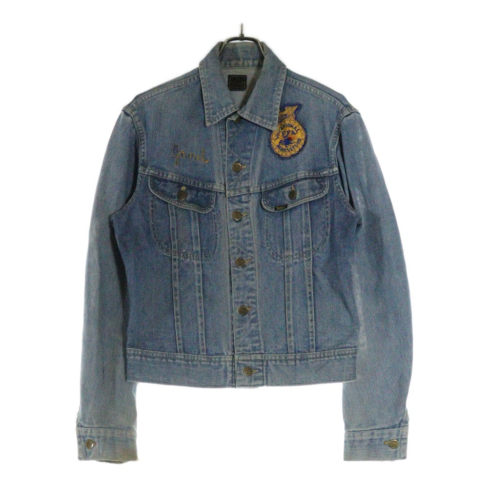 LEE(リー) 70S VINTAGE 101-J DENIM JACKET USA製 FFAワッペン刺繍