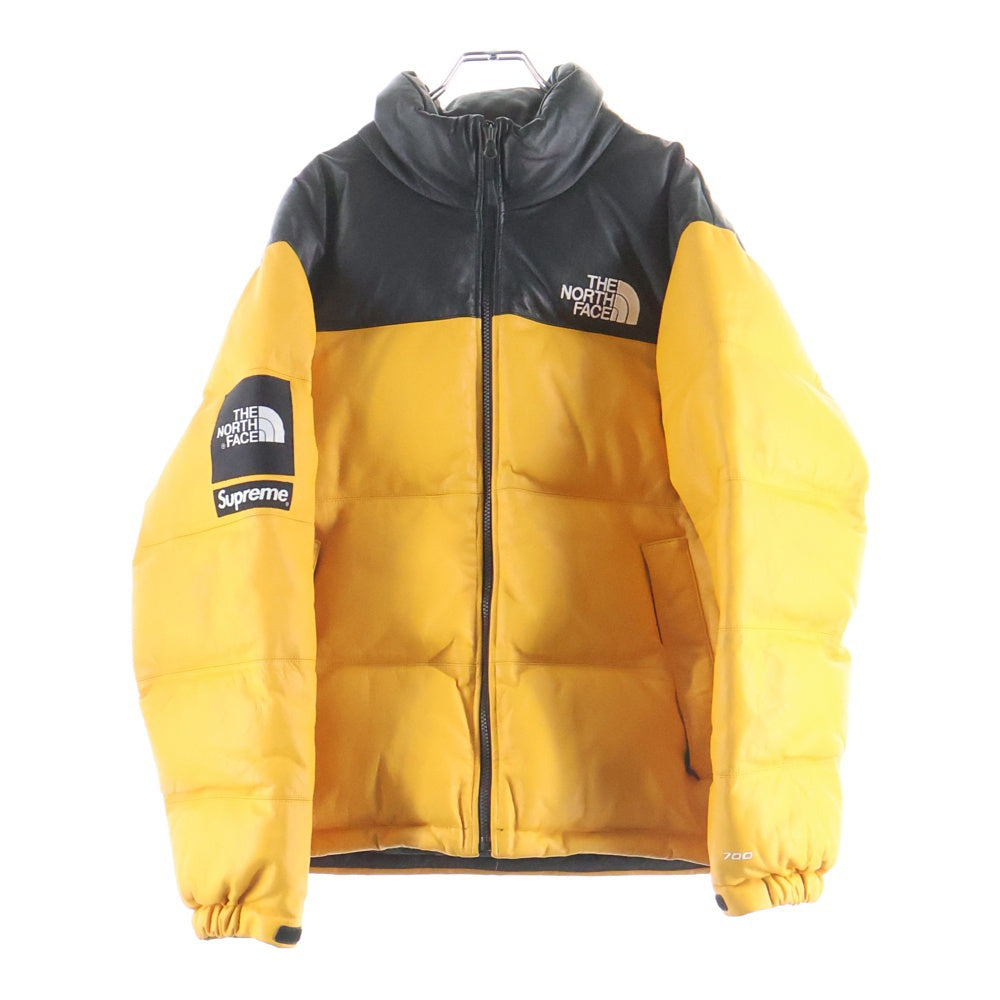 SUPREME(シュプリーム) 17AW ×THE NORTH FACE LEATHER NUPTSE ザノース