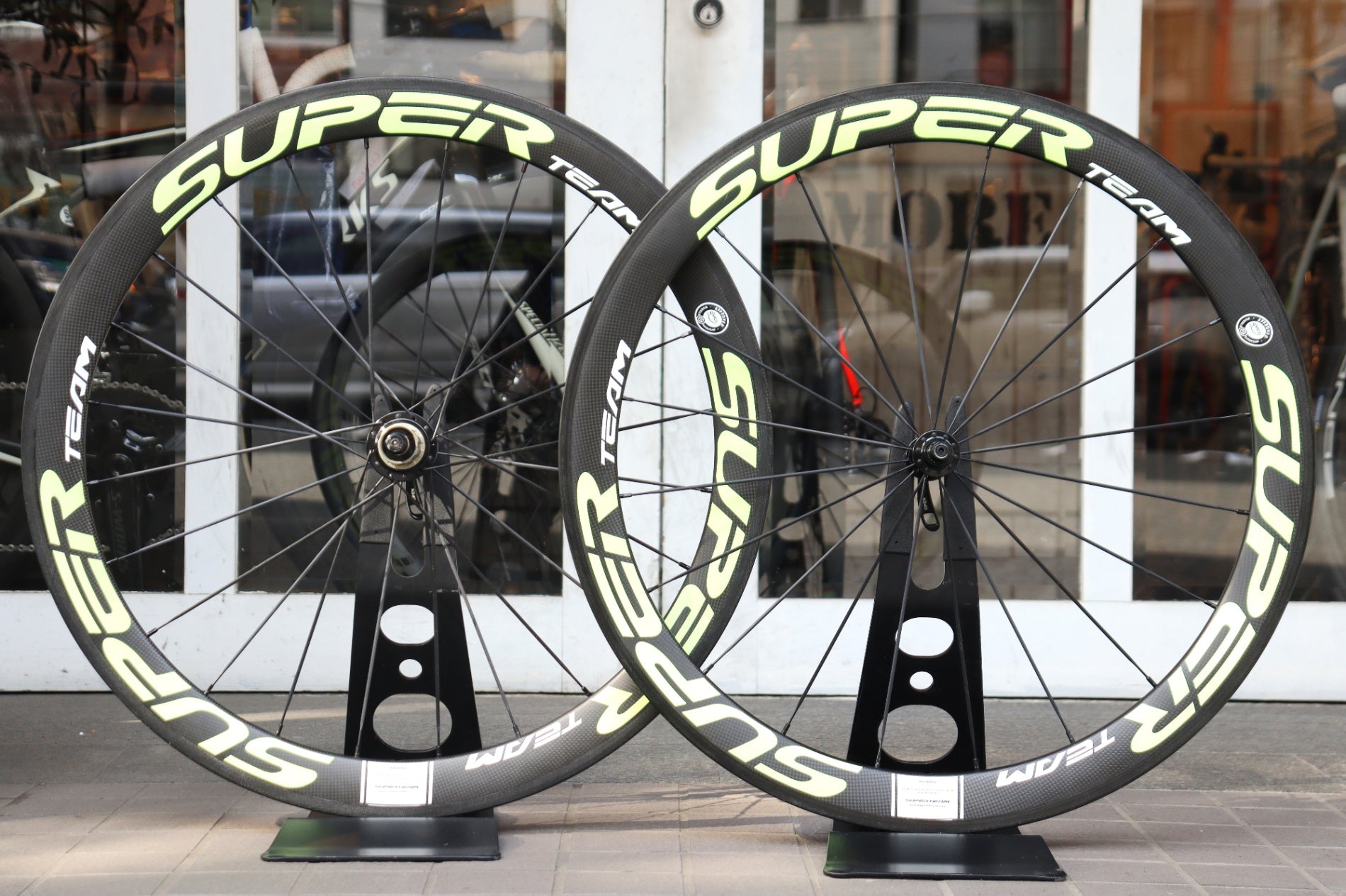 スーパーチーム SUPER TEAM 50mm カーボン クリンチャー ホイール