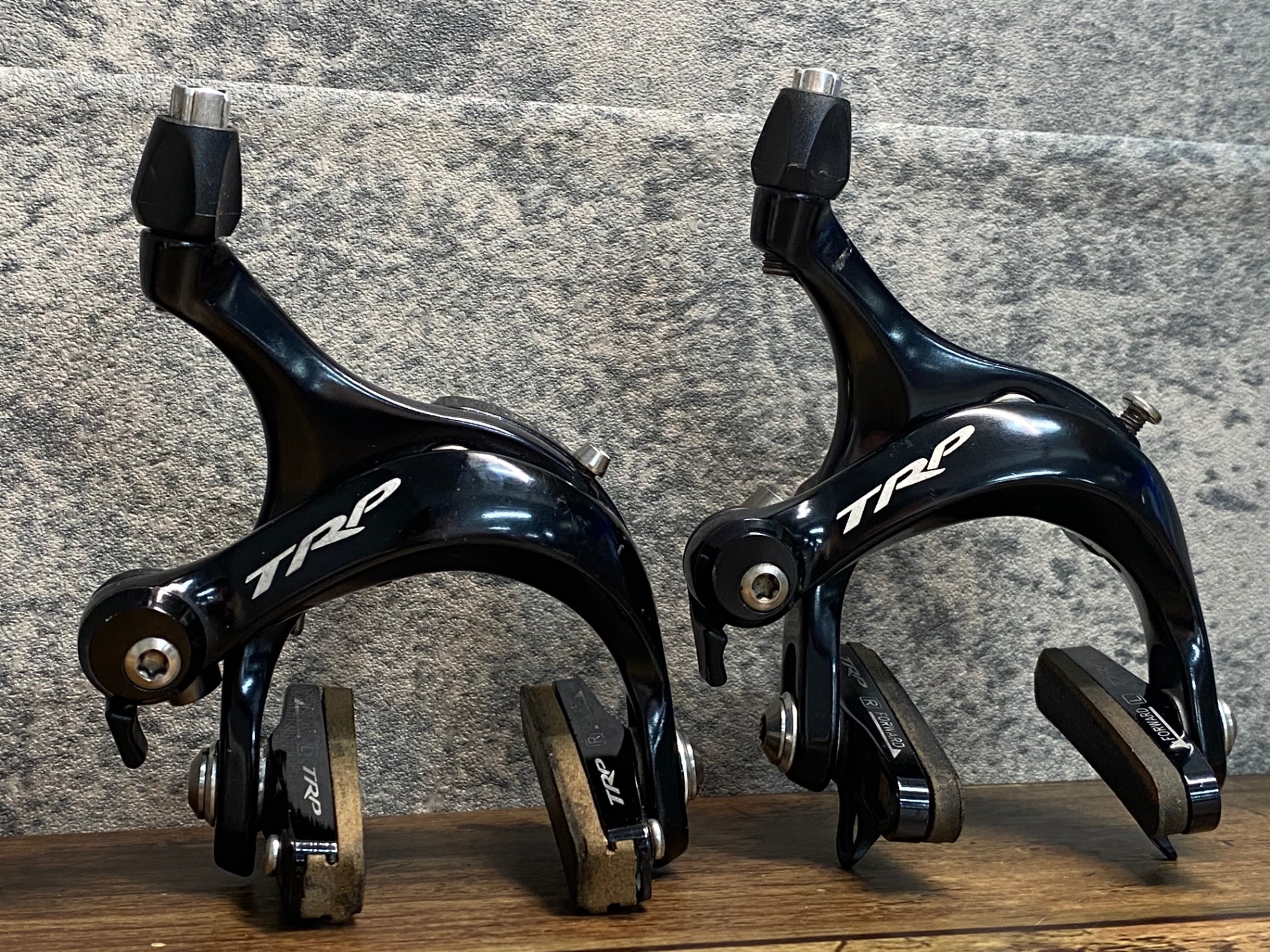 JF509 TRP HARDWARE BRAKE SET キャリパーブレーキ 前後セット ※固定