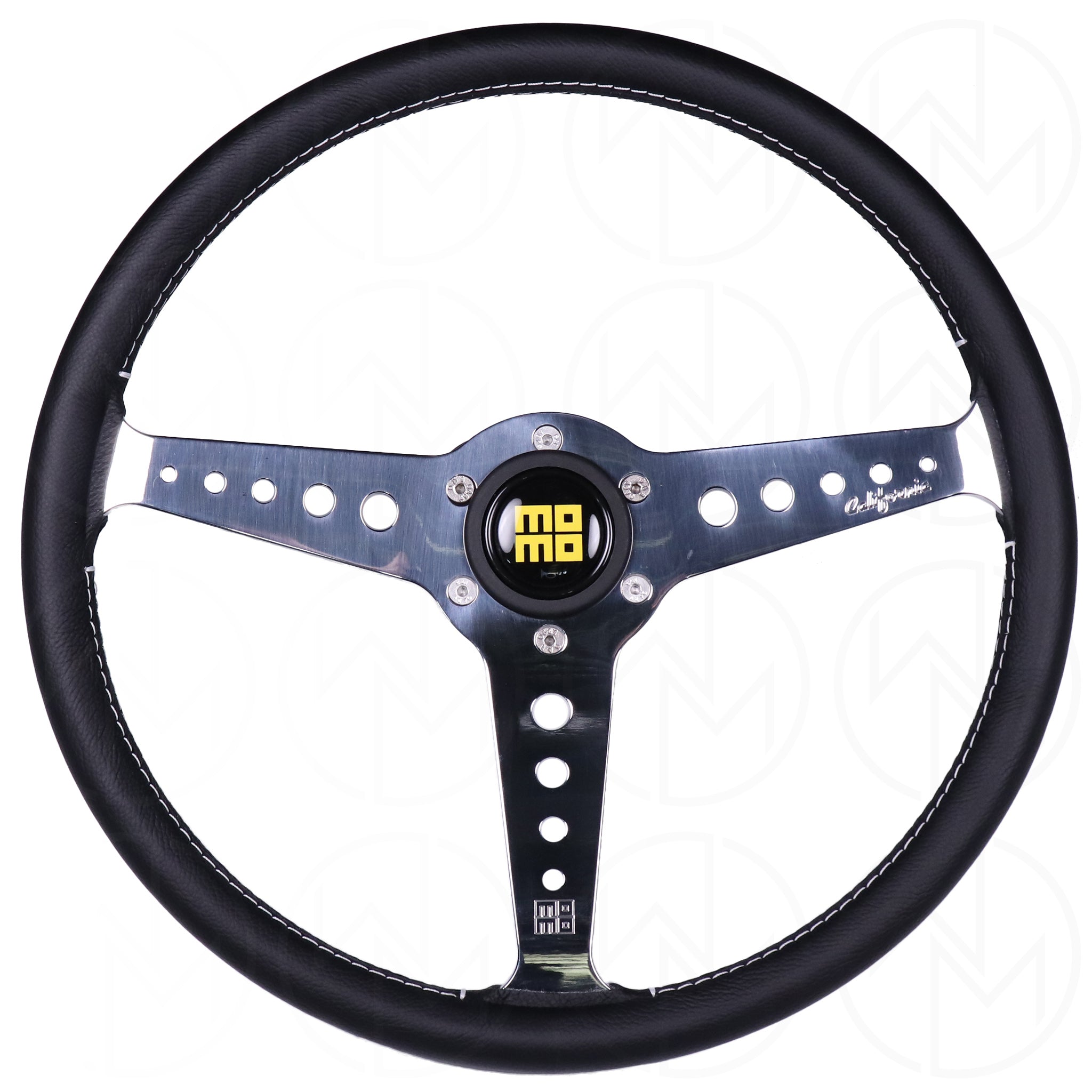 Momo California Heritage Line Steering Wheel - 360mm Leather w
