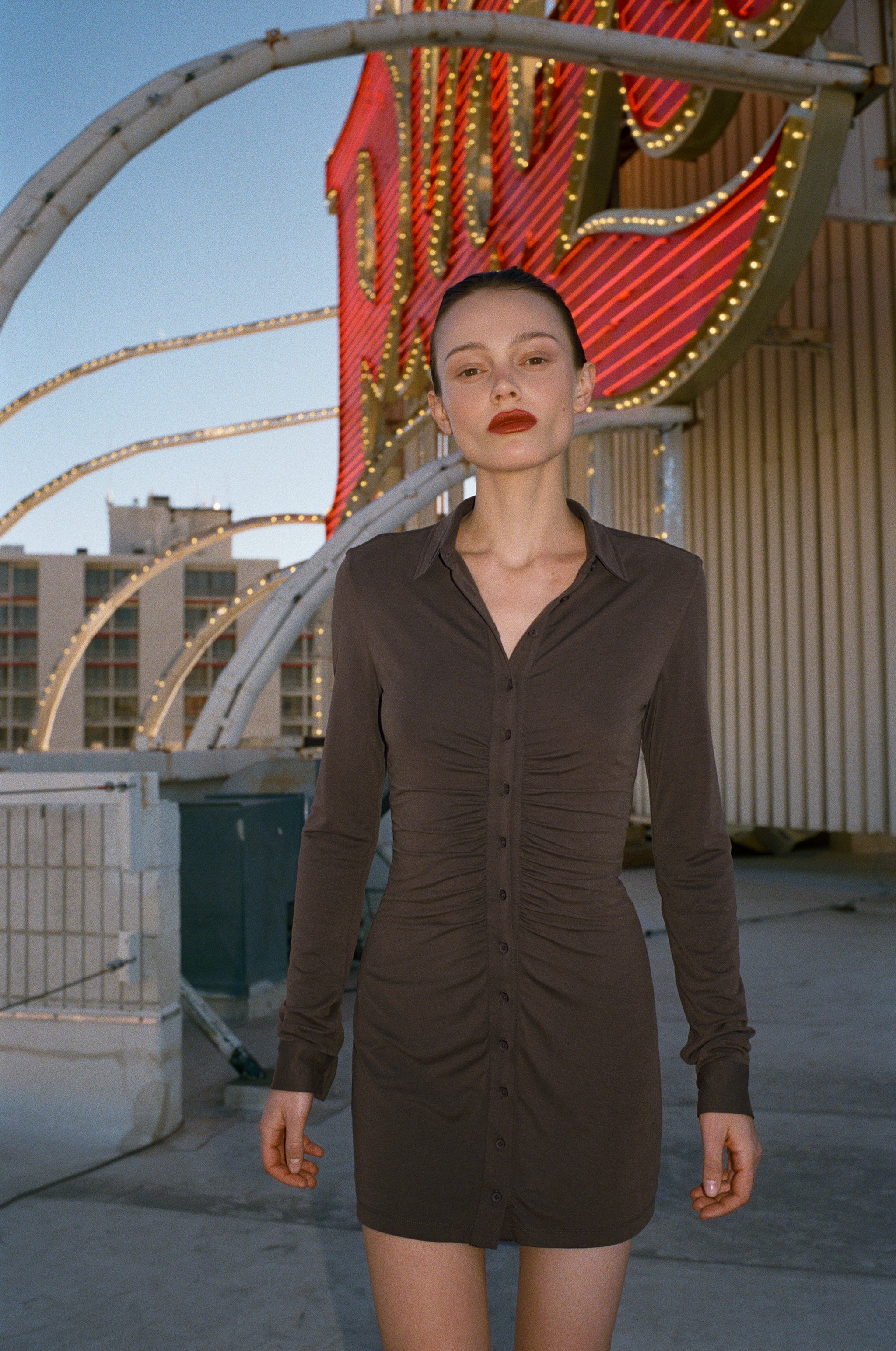 andy-dress-chocolate-with-jean