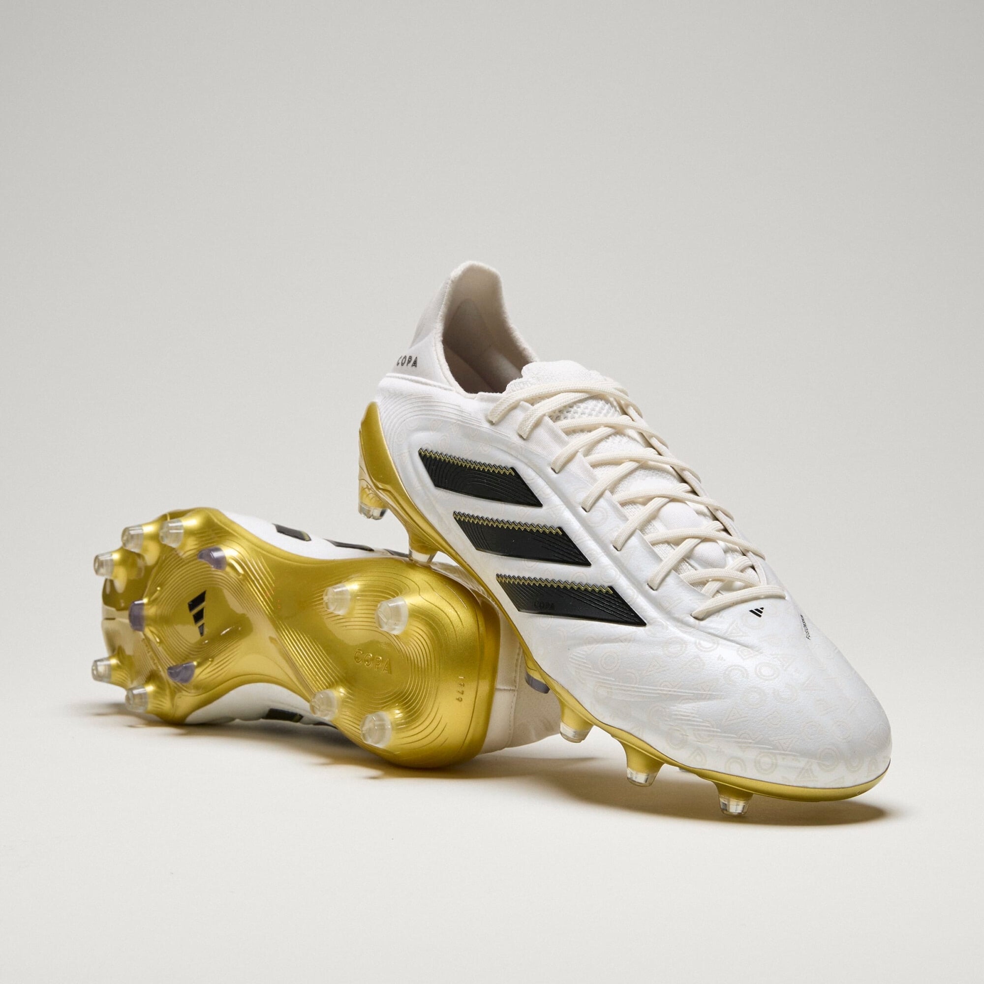adidas Copa Pure 3 Elite Firm-Ground Low-Top Soccer Cleats - White
