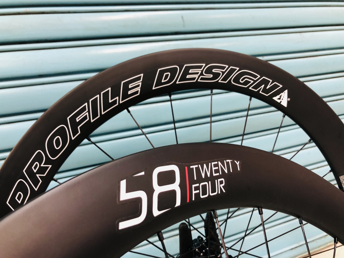 60％オフ！「PROFILE DESIGN 58/TWENTYFOUR」QRディスクブレーキ対応