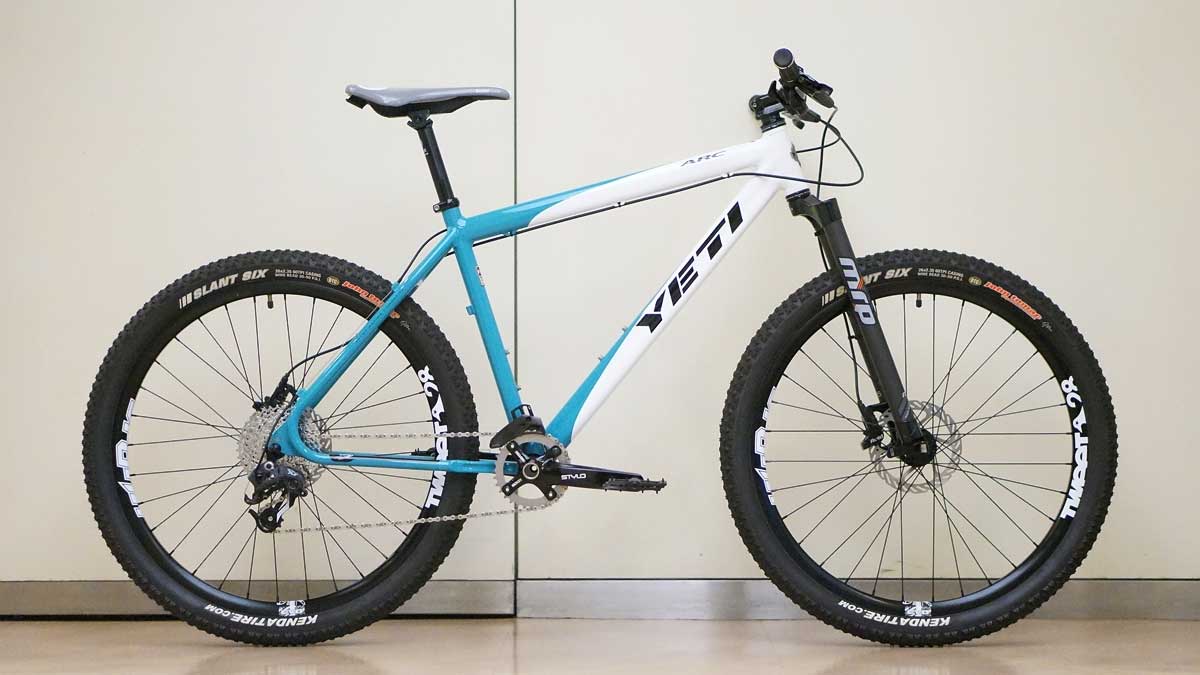 完売]【秋乗り】まだ残ってた！名車YETI ARCリジッド完成車仕様