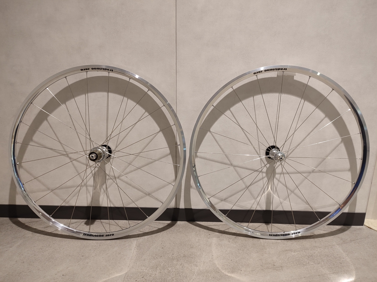 tradizione zero 完組ホイール 700C ポリッシュ tradizione zero 完組