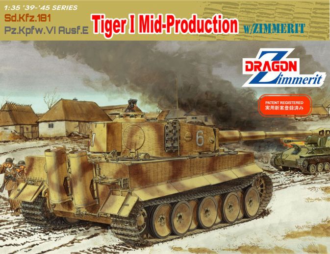 6700 - 1/35 Sd.Kfz 181 Pz.Kpfw.VI Ausf.E Tiger I Mid-Production w