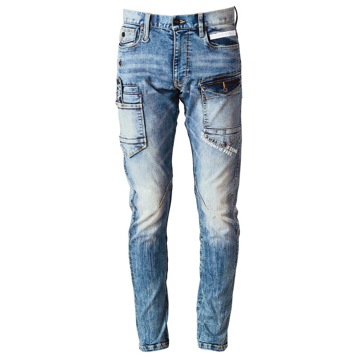 I'Z FRONTIER(アイズフロンティア) #7352 3Dデニムカーゴパンツ – 作業