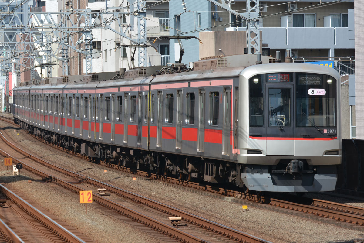 東急 5050系 8両編成 GM 4039.4040 東横線 東急電鉄 東急 5050系 8