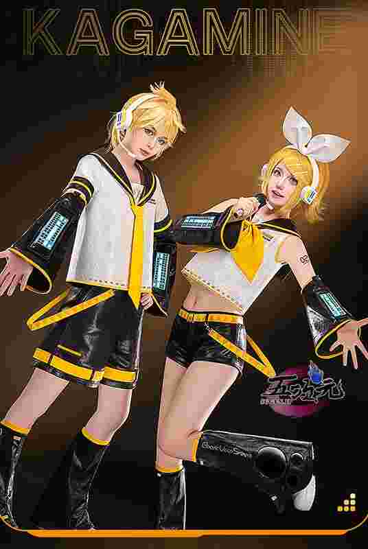 五次元 ボーカロイド コスプレ 鏡音リン・レン ウィッグ