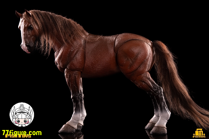 魚卜イズ 「ウェイストランド」シリーズ 馬 B版 塗装済み可動