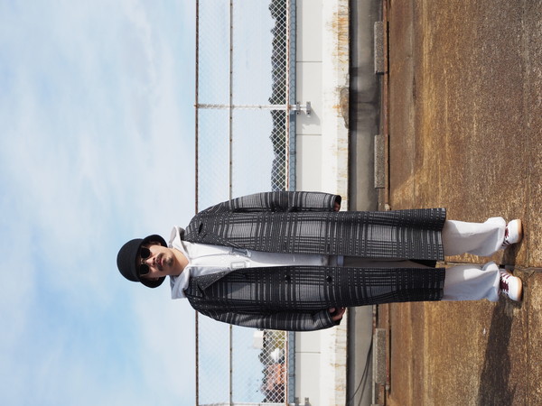 COOTIE PRODUCTIONS / Jacquard Check Wool Chester Coat 通販 正規代理店