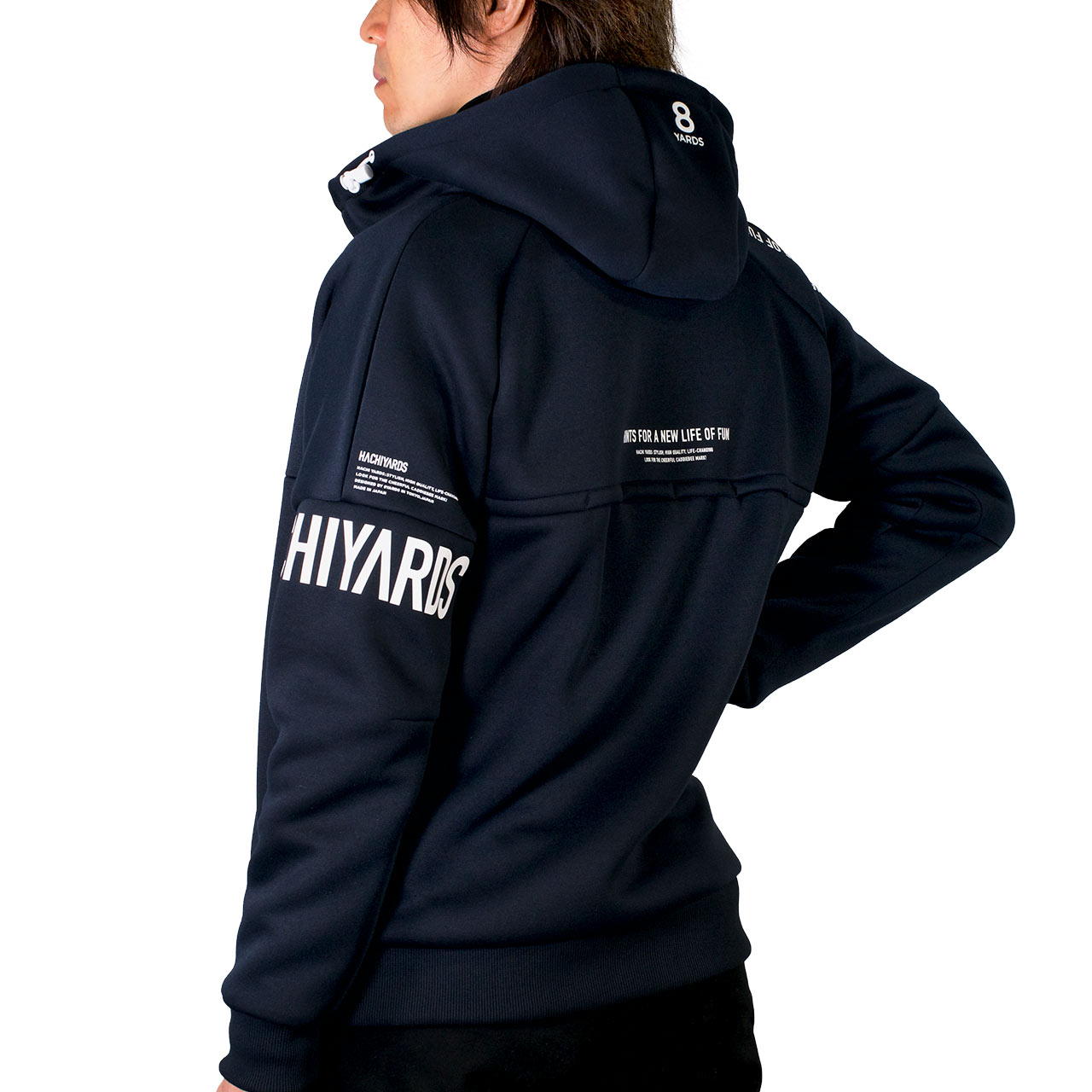 8YARDS Tagline Hoodie 2G ダークネイビー 8YARDS / Tagline Hoodie 2G