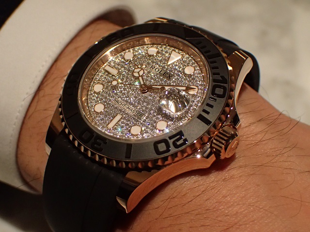 特別な夜にはパヴェで。Ref.126655 YACHT-MASTER - QUARK SALON OSAKA blog