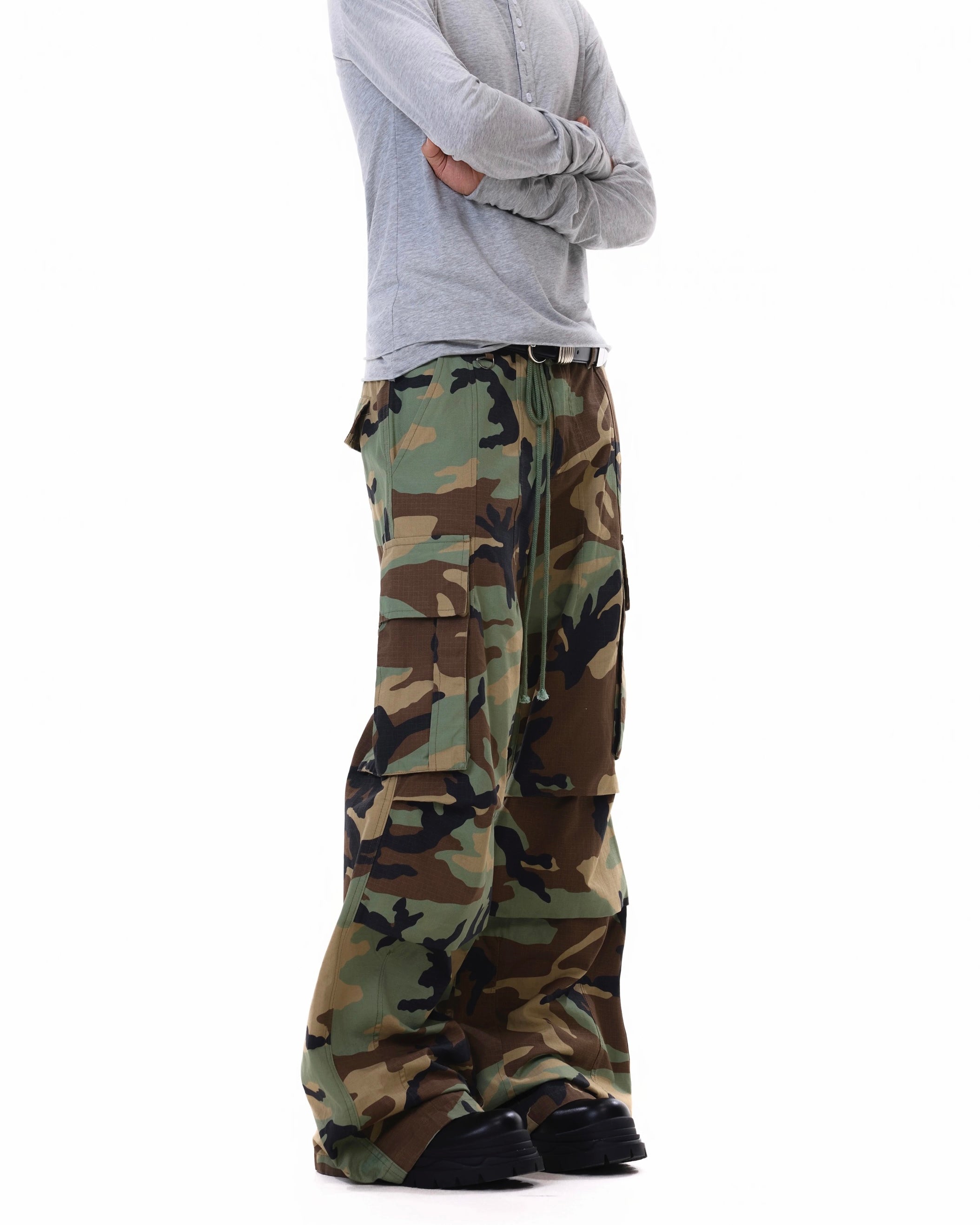Military Camo Baggy Pants – Ninety-nine