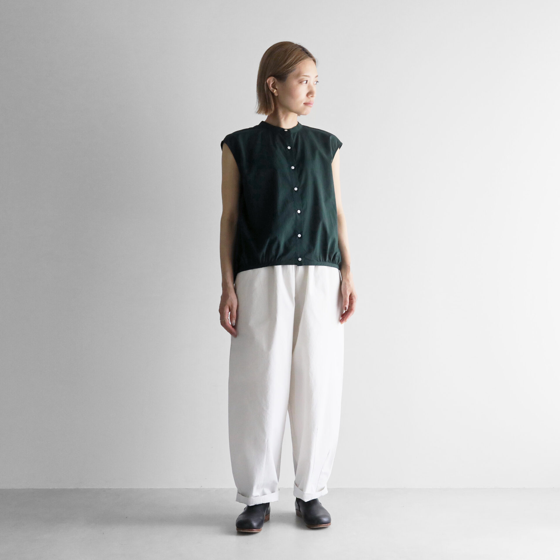 先染めバフクロスバルーンパンツロング 506Lをリリースしました