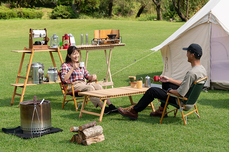 木製キャンプ用品のアウトドア・ガレージブランド 【196】ひのきの