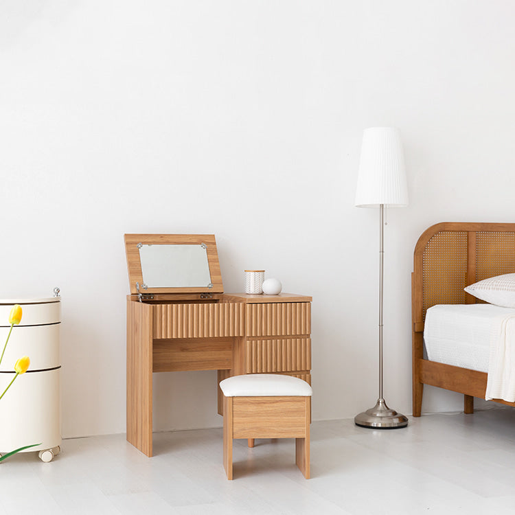 ドレッサー】浅茶ベルベットマーブル模様 ドレッサー】浅茶ベルベット